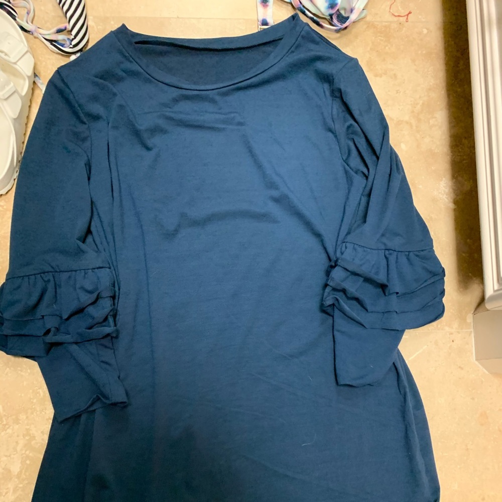 Cute boutique sweatshirt dress